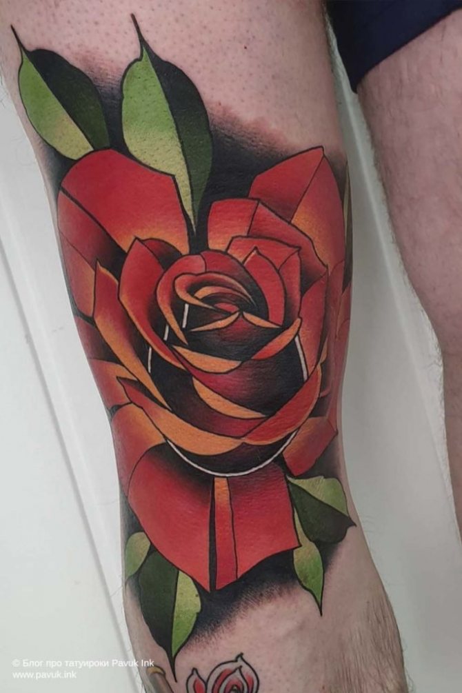 tatuaggio sulle ginocchia 28