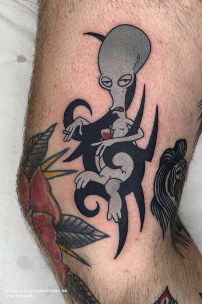 tatuaggio sulle ginocchia 32