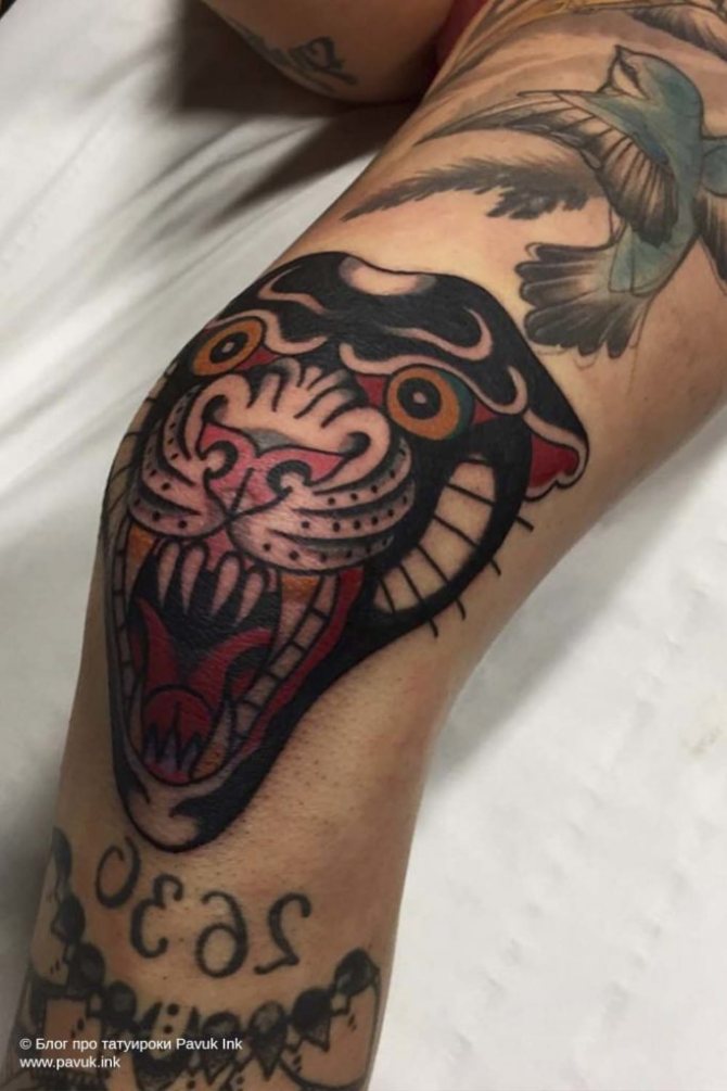 tatuaggio sulle ginocchia 35