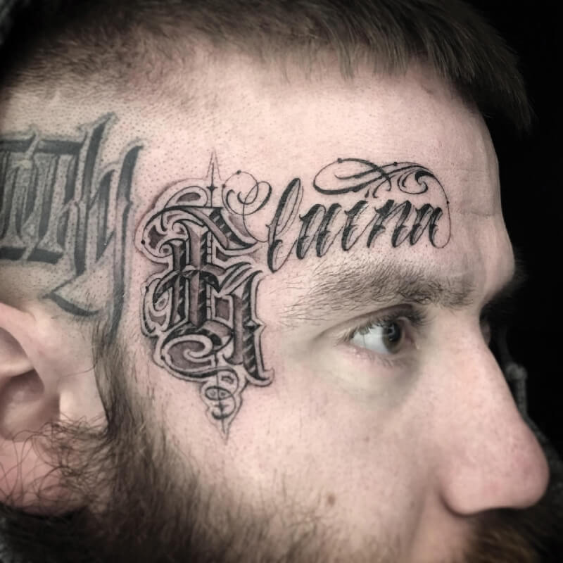 tatouage du visage - tatouage du visage - tatouage du visage - croquis du tatouage du visage