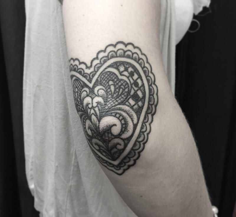 Elbow Tattoo - Tetování lokte - Elbow Tattoo