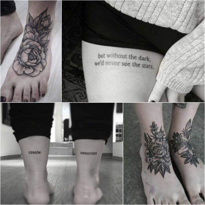 Tatouage sur les jambes - Tatouage sur les jambes - Tatouage sur les jambes des femmes - Tatouage sur les jambes des filles