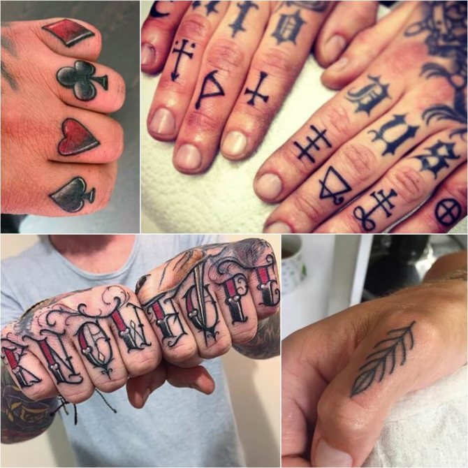 Tatouage sur le doigt - Tatouages masculins sur le doigt - Tatouage sur le doigt pour les hommes - Tatouage sur le doigt pour les hommes