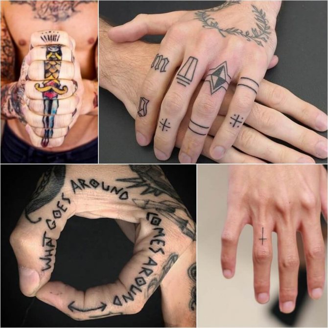 Tatouage sur le doigt - Tatouages masculins sur le doigt - Tatouage sur le doigt pour les hommes - Tatouage sur le doigt pour les hommes