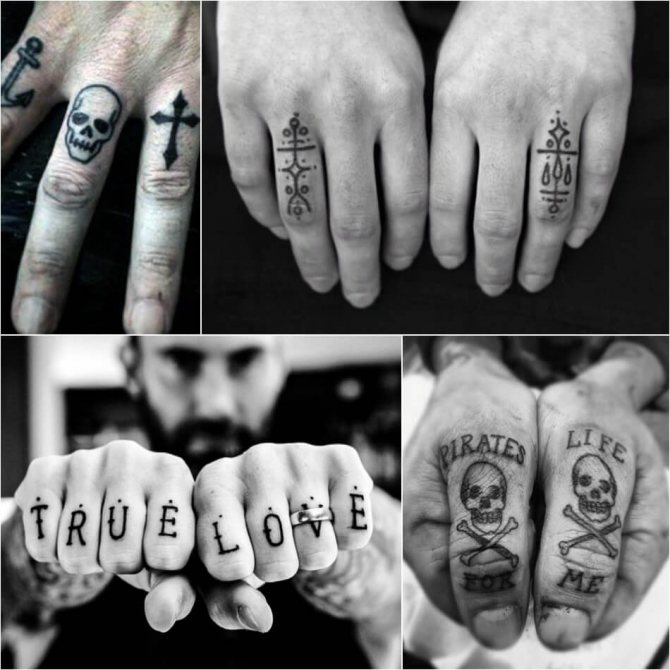 Tatouage sur le doigt - Tatouages masculins sur le doigt - Tatouage sur le doigt pour les hommes - Tatouage sur le doigt pour les hommes