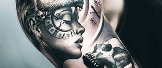 Tattoo on the shoulder for men