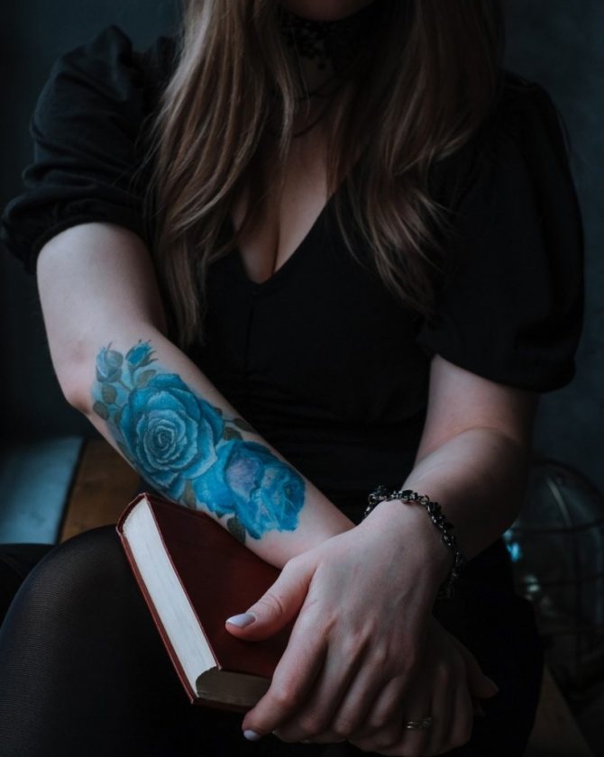 tetování na předloktí od BARAKA