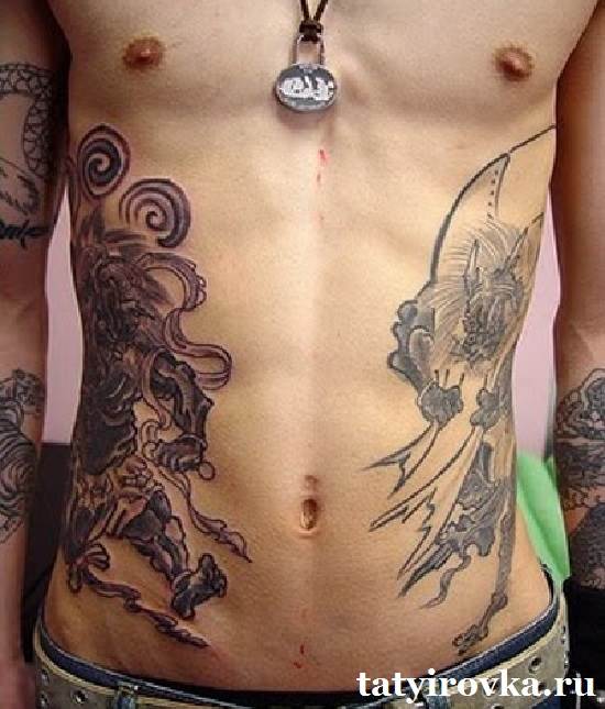 Tatouage sur le visage et sa signification 11