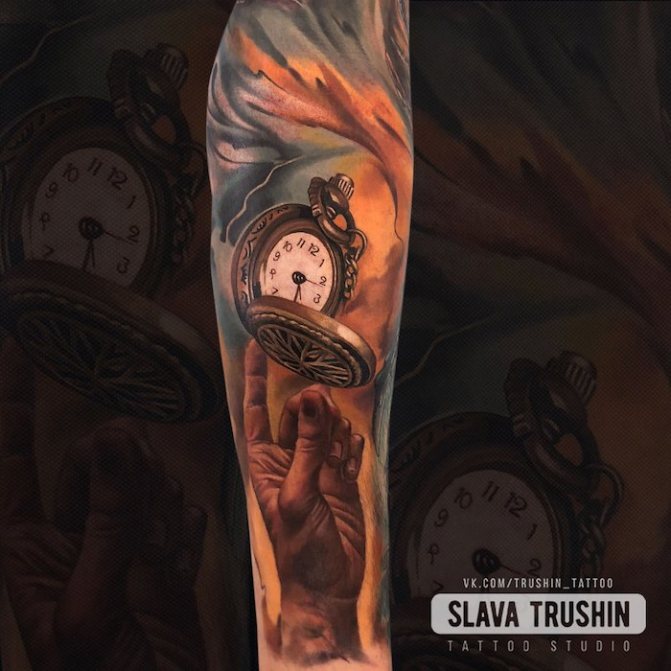 Tatuaggio sul braccio per la manica delle ragazze