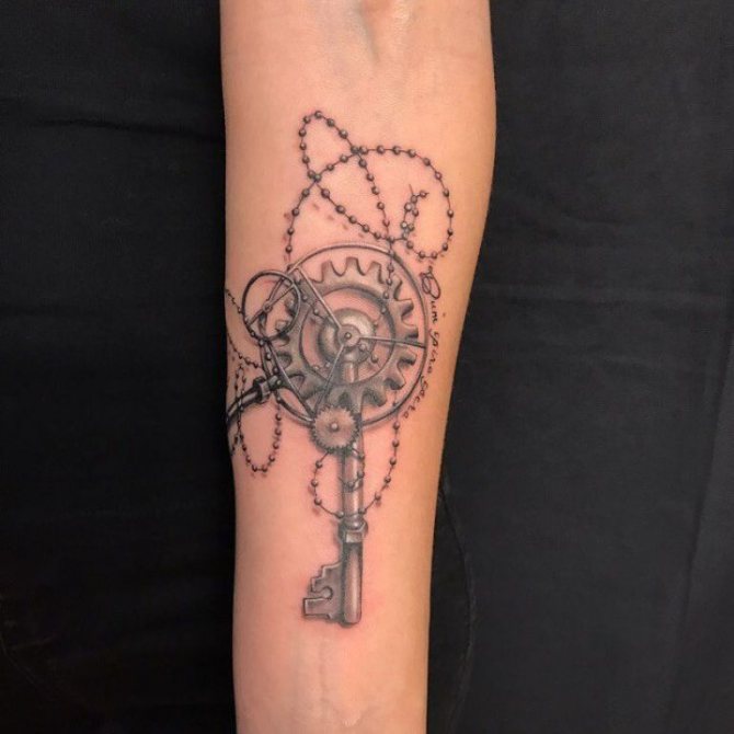 Tatouage pour le bonheur et l'amour