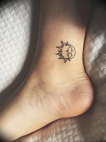 Tetování na kotníku ženy s významem. Fotografie, význam