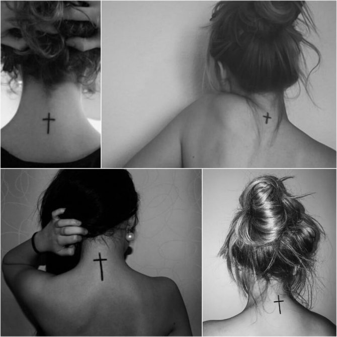 Tattoo on Neck - Tattoo on Neck - Tattoo on Neck Meaning - Tattoo on Neck cross