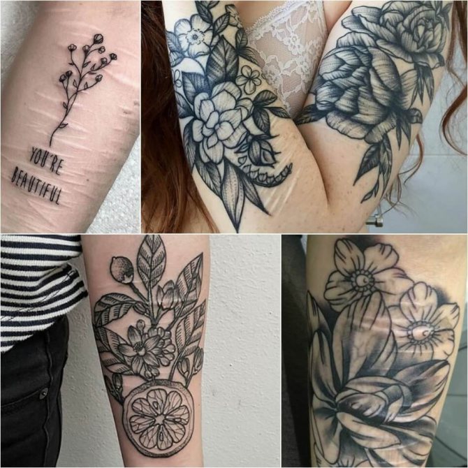 傷跡にタトゥー - 傷跡にタトゥー - 傷跡にカバー