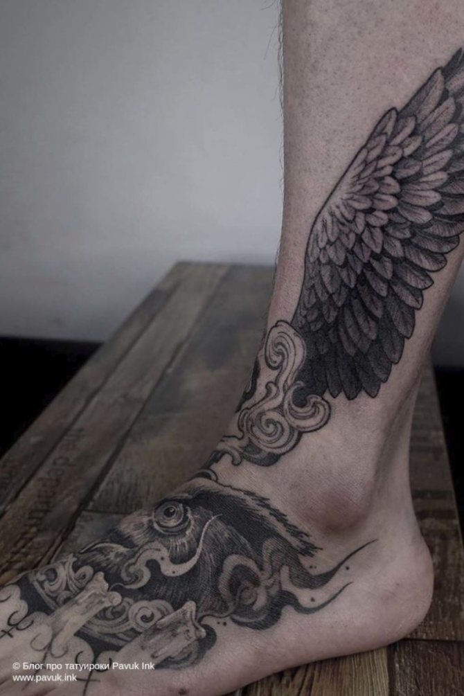 Τατουάζ στο πόδι 10