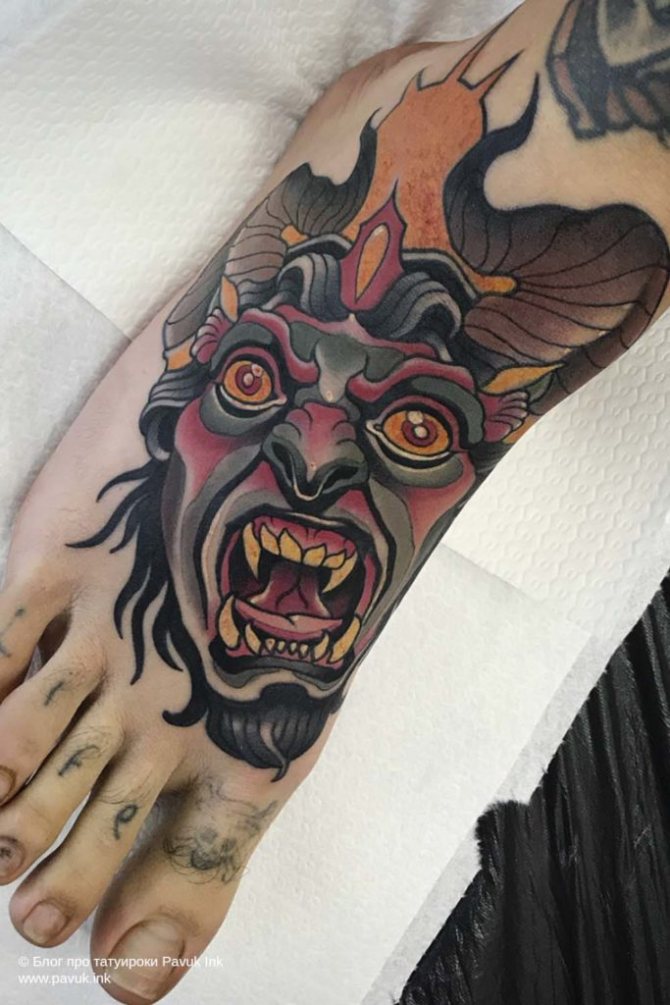 τατουάζ στο πόδι 19