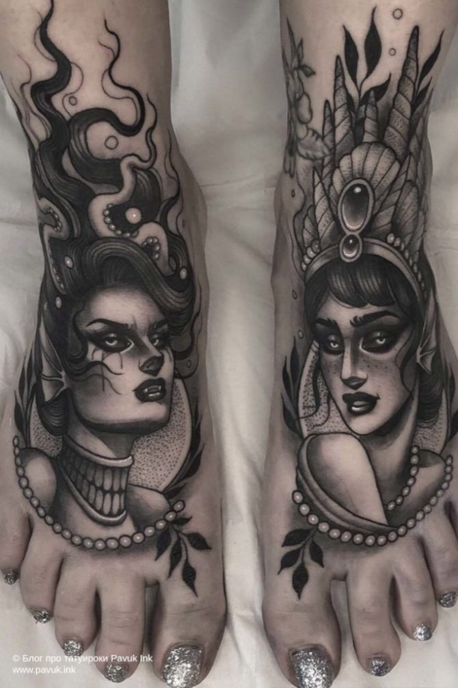 τατουάζ στο πόδι 20