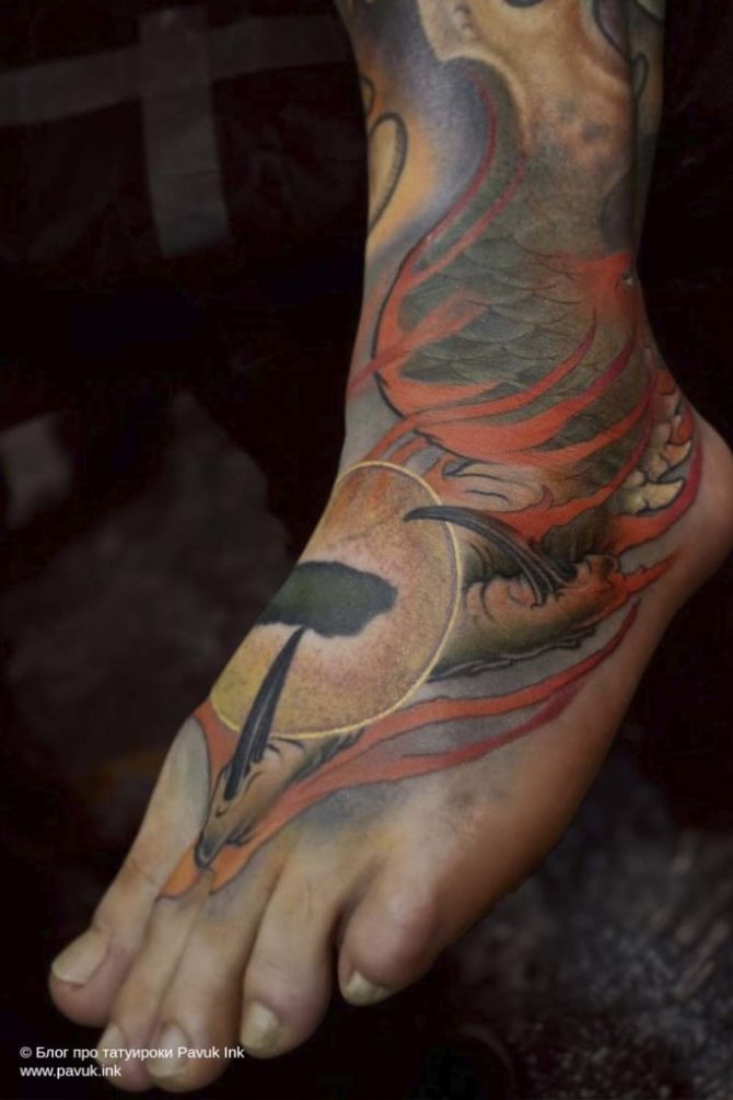 τατουάζ ποδιών 22