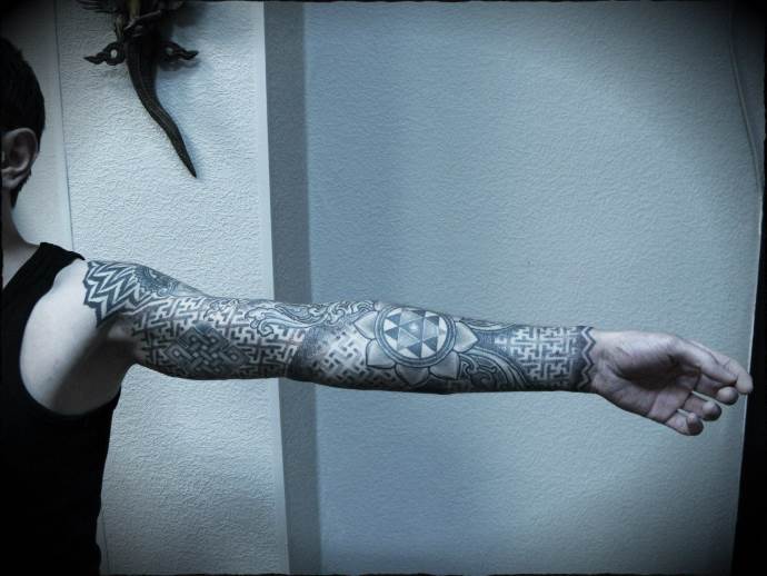 Tatouage sur le bras