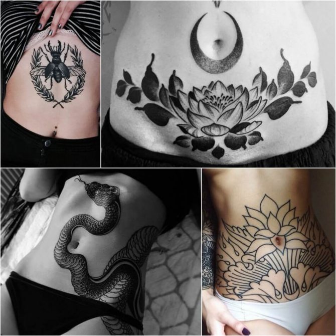 Tätoveering kõhule - Tätoveering kõhule - Tätoveering kõhule