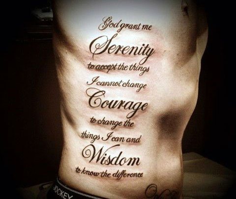 Inscriptions de tatouage pour les hommes