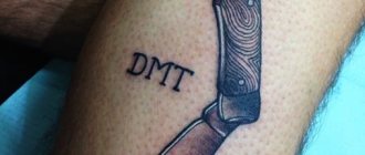 Coltello Tattoo Butterfly. Foto, significato, schizzi di rosa, iscrizione, ragnatela