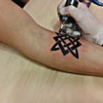 Tetovací amulet Svarog Square