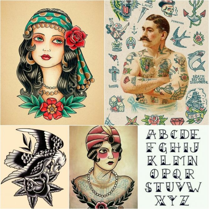 Tattoo oldskool - Tattoo Oldskool - Tattoo Style - Tattoo Oldskool Sketches - Tattoo Oldskool Sketches
