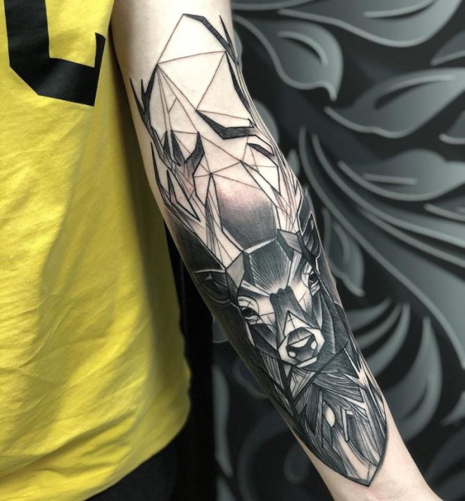 signification du tatouage du cerf