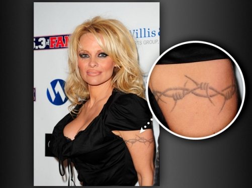 Tatouage de Pamela Anderson