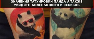 Significado de Tattoo Panda