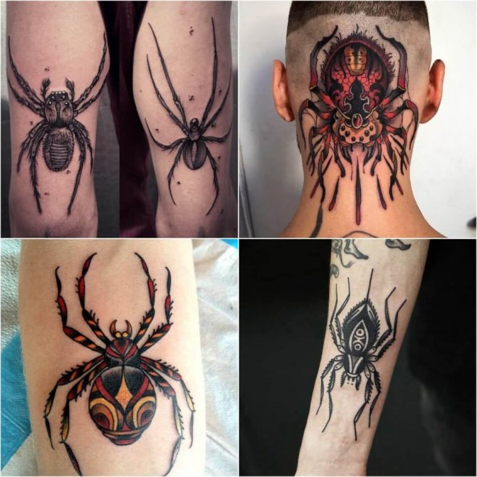tattoo spider - mens tattoo spider - tattoo spider for men - tattoo spider for men