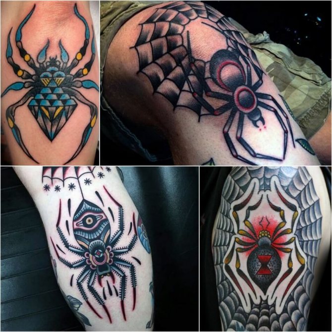 tattoo spider - mens tattoo spider - tattoo spider for men - tattoo spider for men