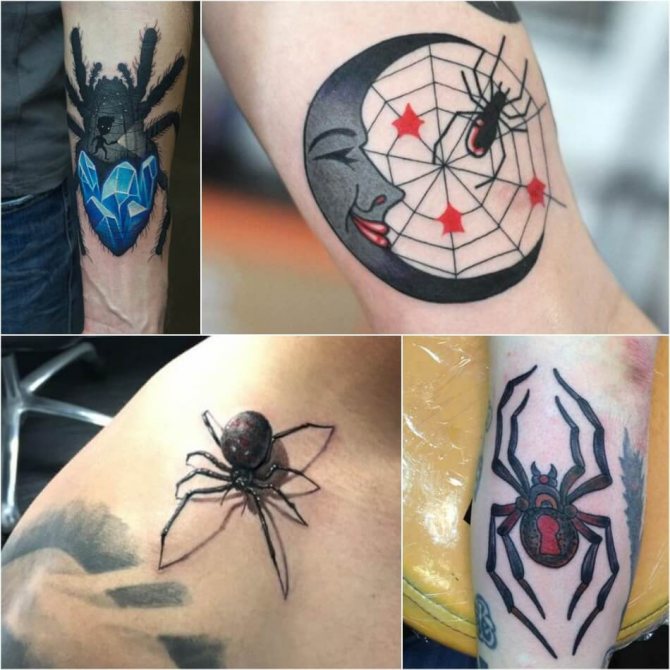 tattoo spider - mens tattoo spider - tattoo spider for men - tattoo spider for men