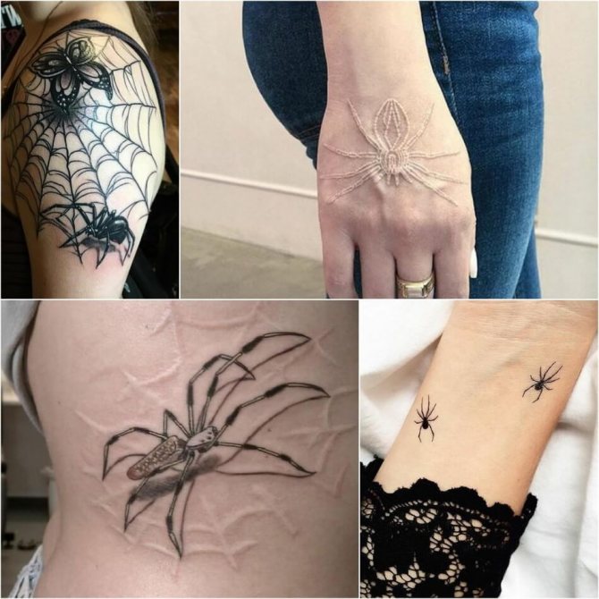 tattoo spider -female tattoo spider - tattoo spider for girls - tattoo spider photo