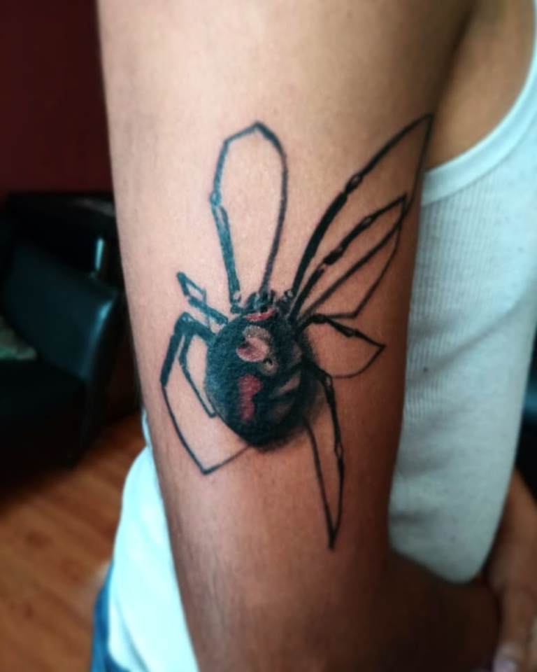 Татуировка на паяк