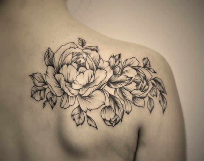 tetoválás bazsarózsa jelentése