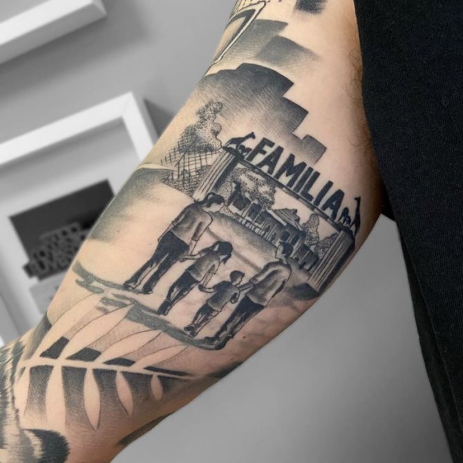 tatouages de famille