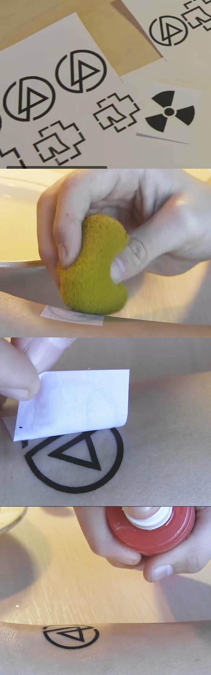 Татуировка от принтер