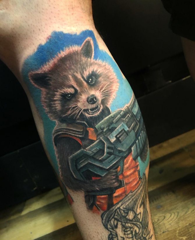 Tattoo of Rockets on the Caviar