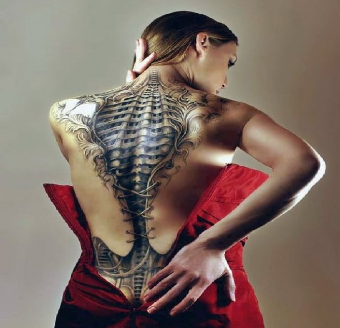 realismus tetování