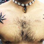 Tatuaje de rosa de los vientos