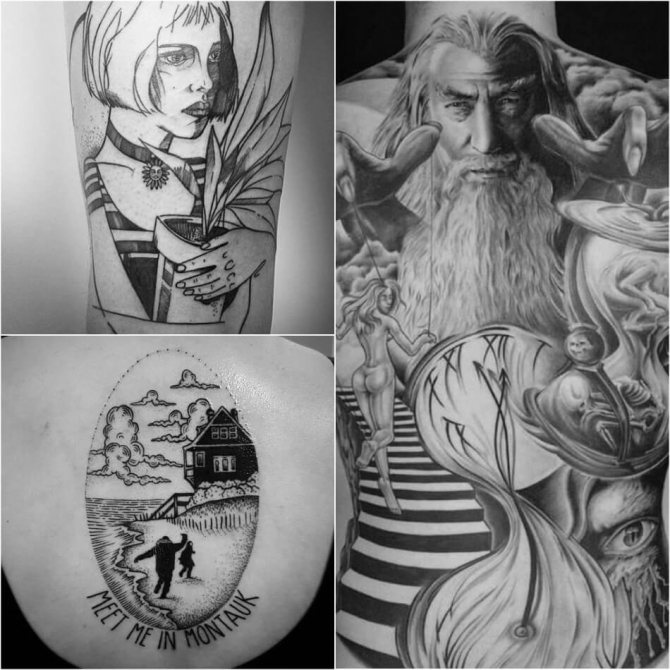 Tetování Cinematographic Heroes - Nápady pro tetování Movies - Movie Tattoo