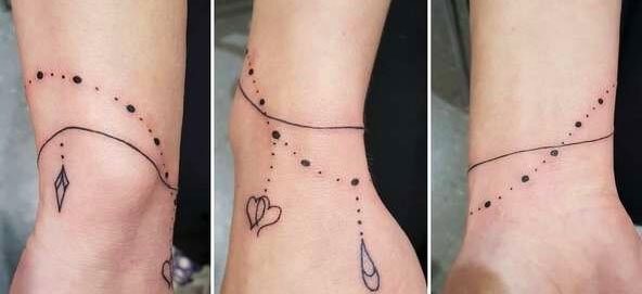 tatuaje con pulseras