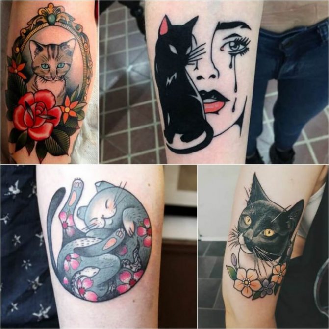 Tatouage avec animaux - Tatu-kot-Tatu-kot-geometriya-Tatuirovka-koshka-geometriya Tatouage avec animaux - Tatu-kot-Tatu-kot-geometriya-Tatuirovka-koshka-geometriya