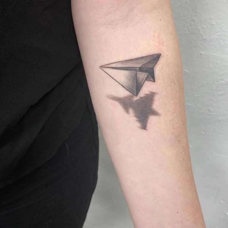 tattoo airplane