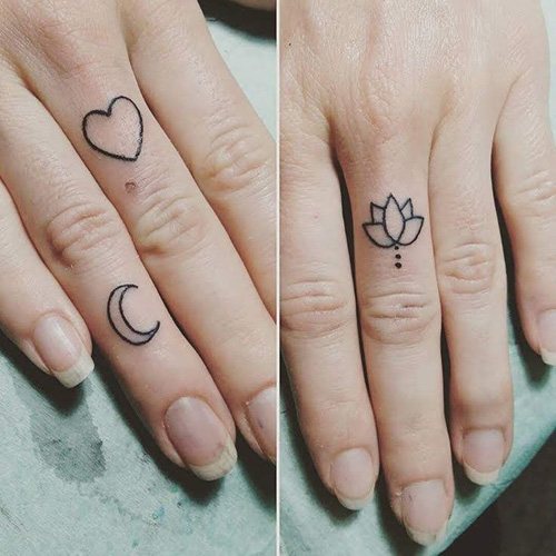 Tatouage d'un cœur sur votre doigt. Signification, ce que cela signifie, croquis, photos