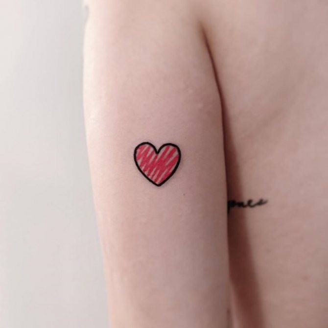 tatouage de coeur