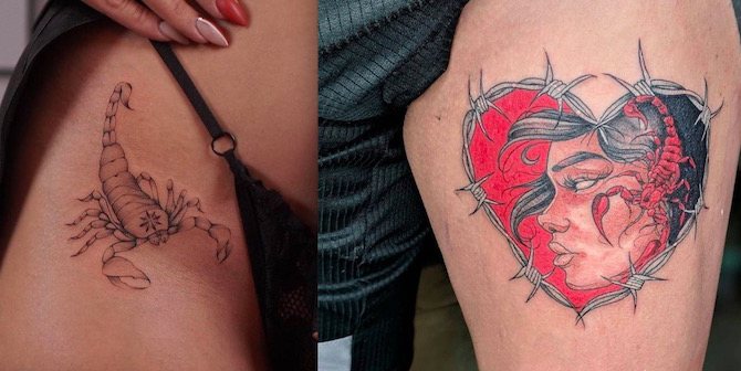 tatuaje skorpion 2 foto tattoo