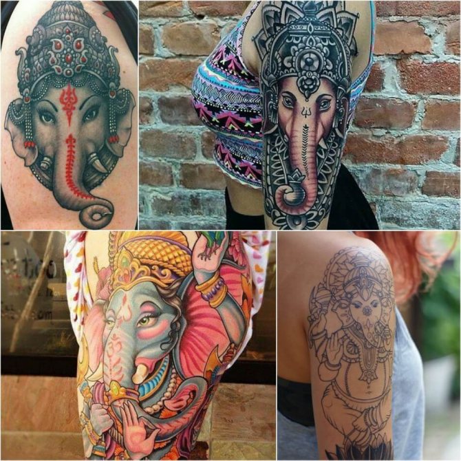 Tattoo Elephant - Tattoo Ganesha - Ganesha Tattoo