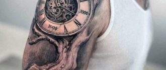 Tatuointi, jolla on merkitys miehille. Luonnoksia, valokuvia